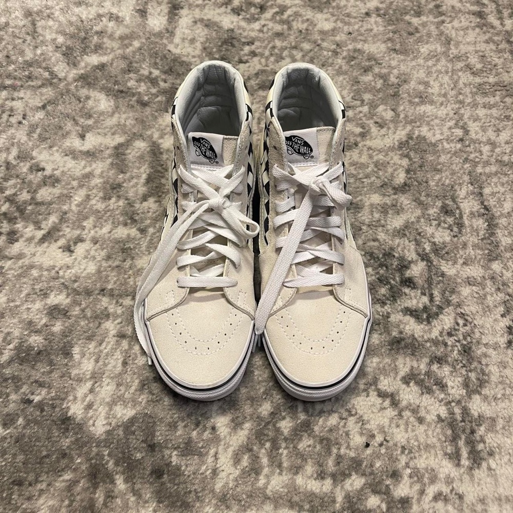 Vans old skool flame high tops